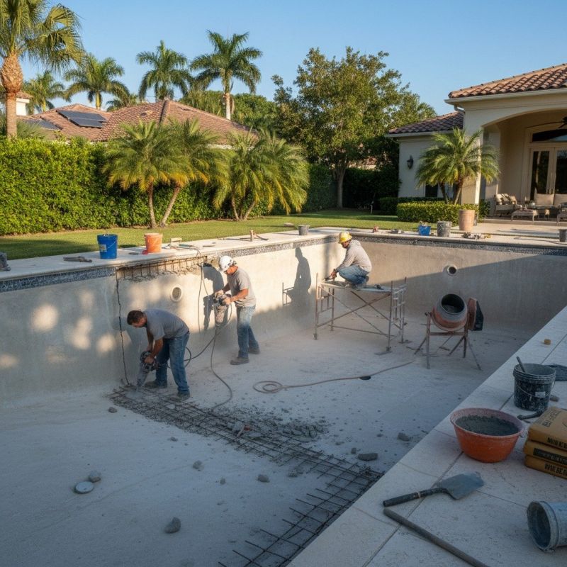Concrete Pool Resurfacing